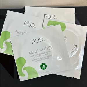 4x PUR BeautyPUR Mellow Eyes Hemp-Infused Eye Patches